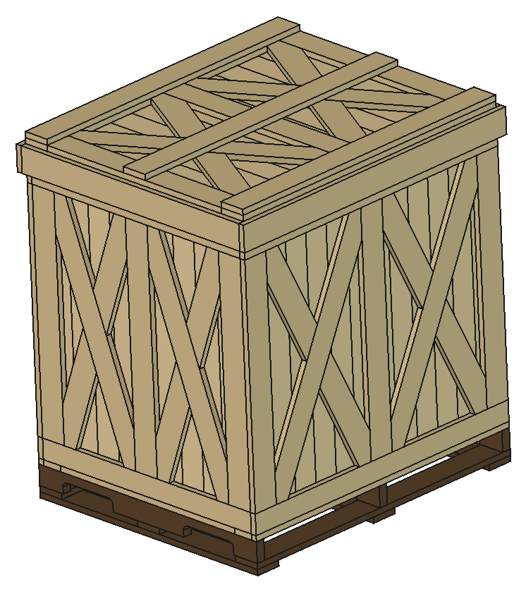 Frostbyte Cold Chain — axonometric render