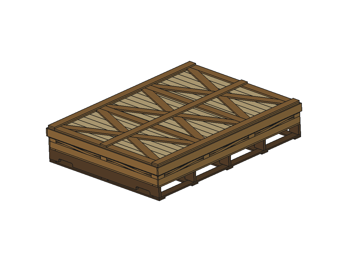 Order model axonometric render