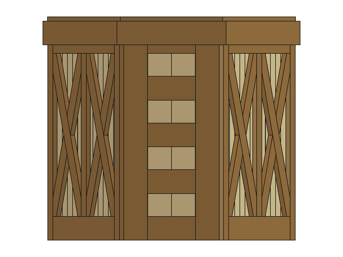 Coffin side elevation render