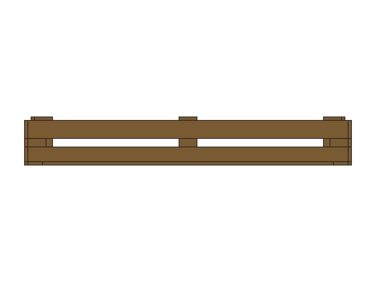 Frame side detail