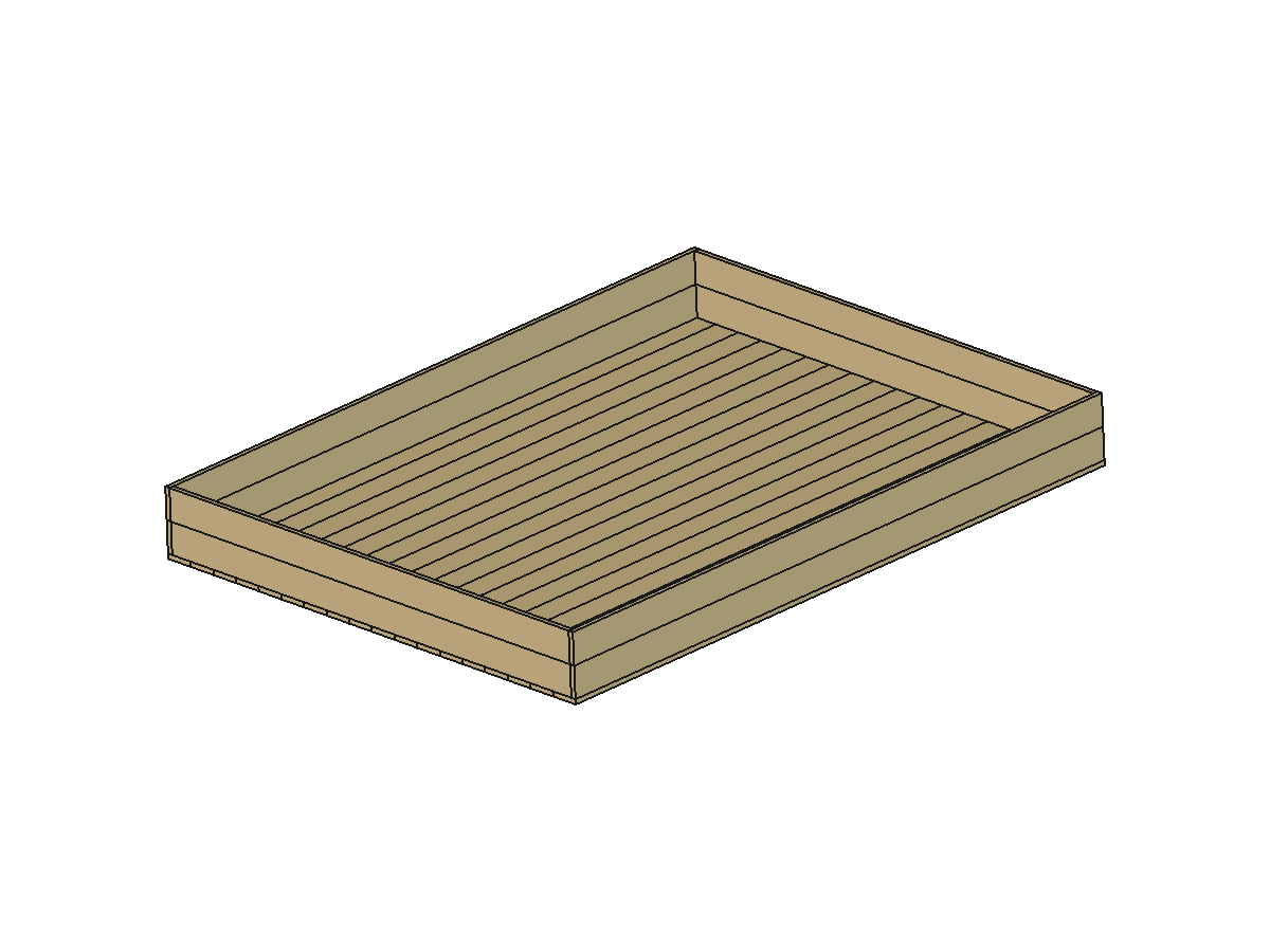 Wall assembly axonometric detail