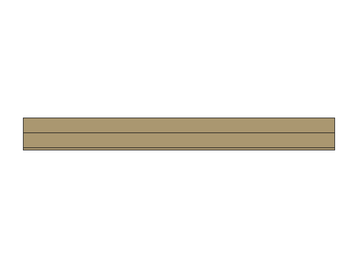 Wall front detail